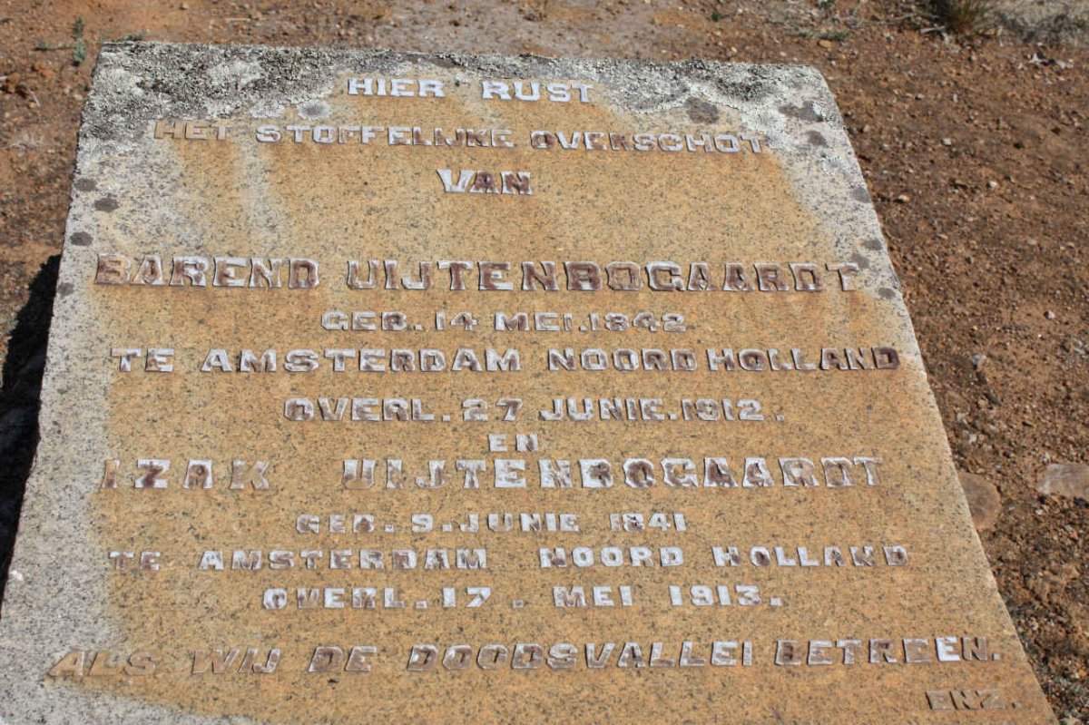 UIJTENBOGAARDT Barend 1842-1912 :: UIJTENBOGAARDT Izak 1841-1913