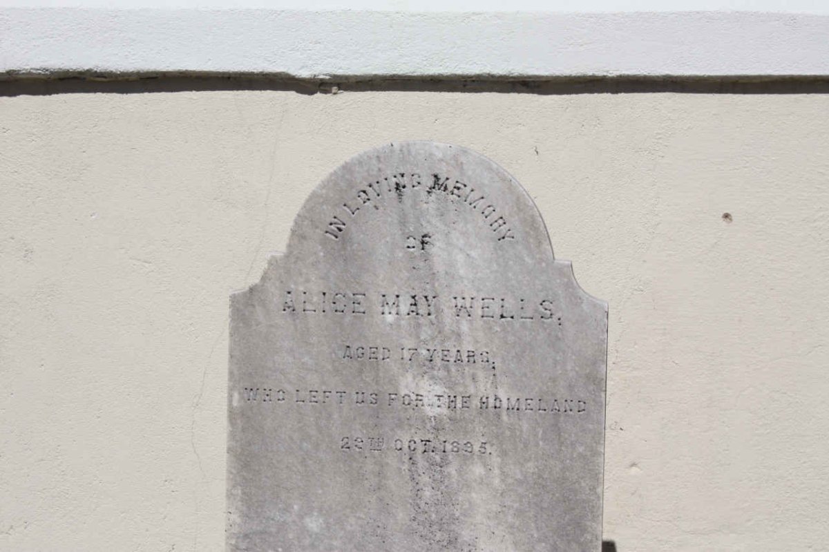 WELLS Alice May -1895