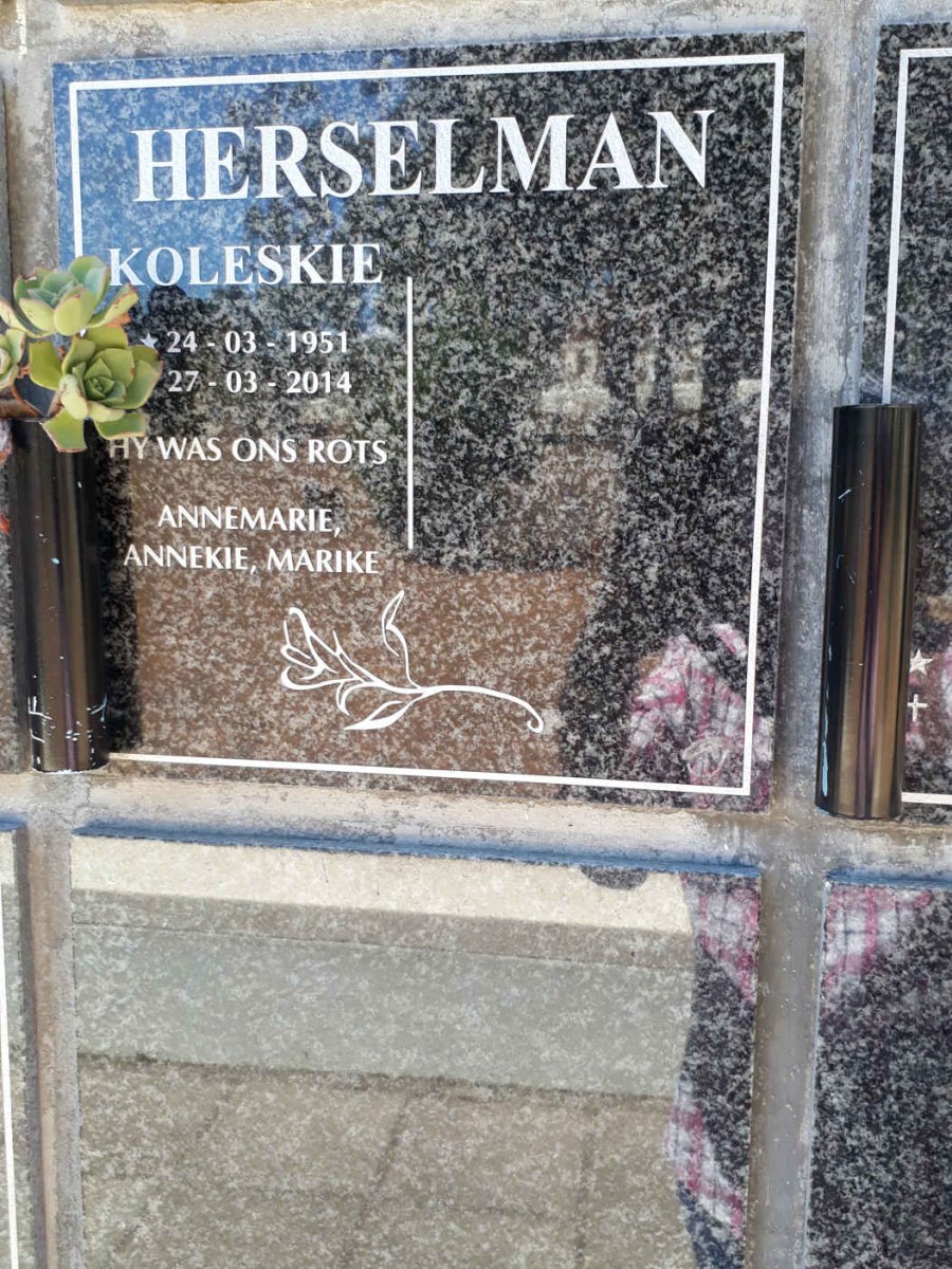 HERSELMAN Koleskie 1951-2014