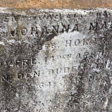 ?? Johanna Maria nee HORAK -1899