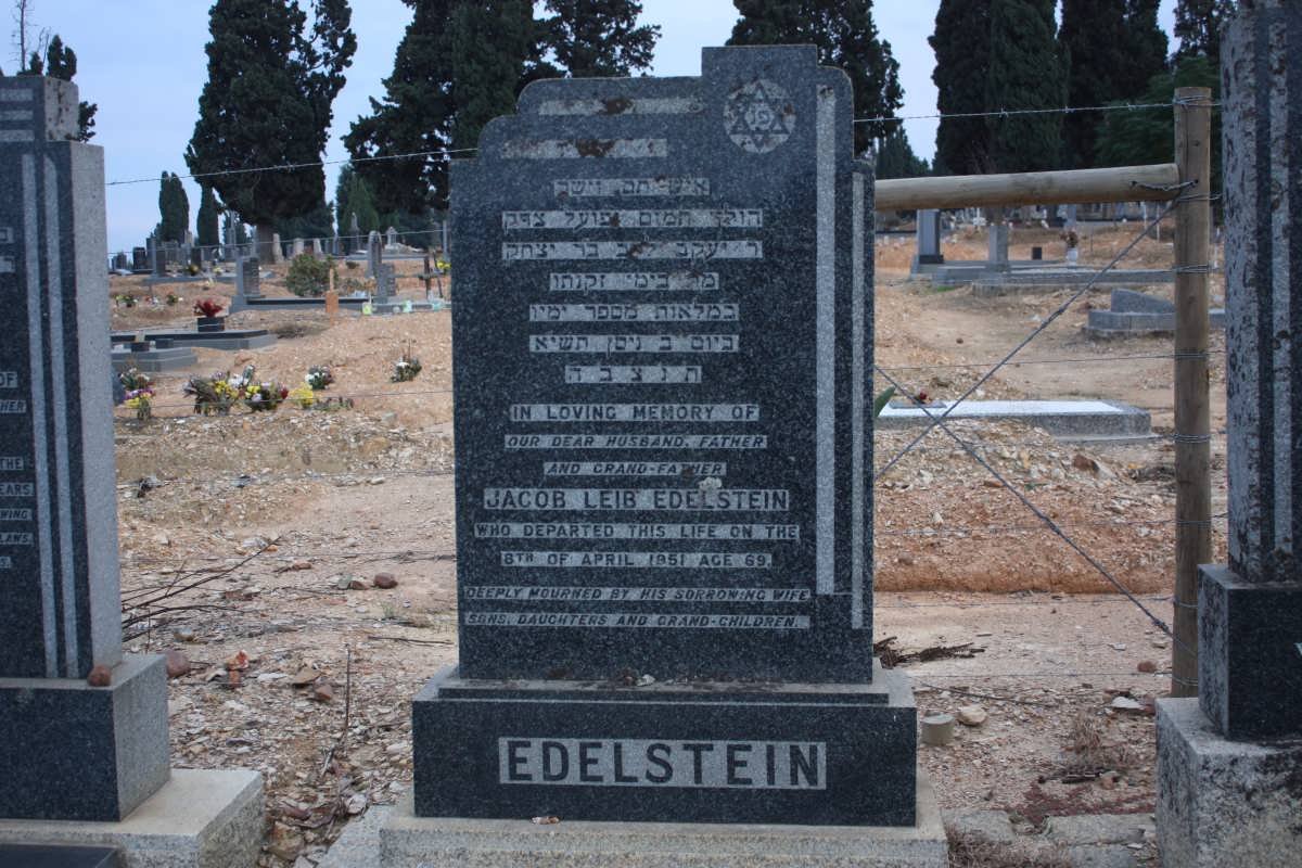 EDELSTEIN Jacob Leib -1951