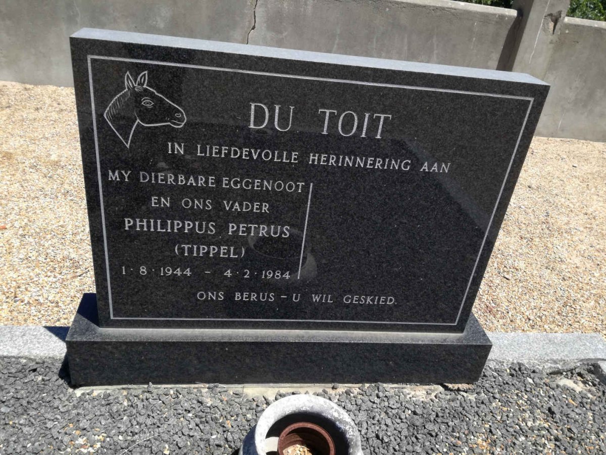TOIT Philippus Petrus, du 1944-1984
