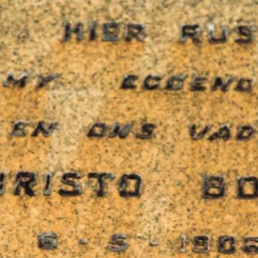 BOTHA Christo -1906