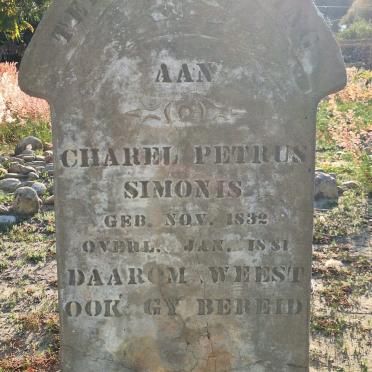 SIMONIS Charel Petrus 1832-1881