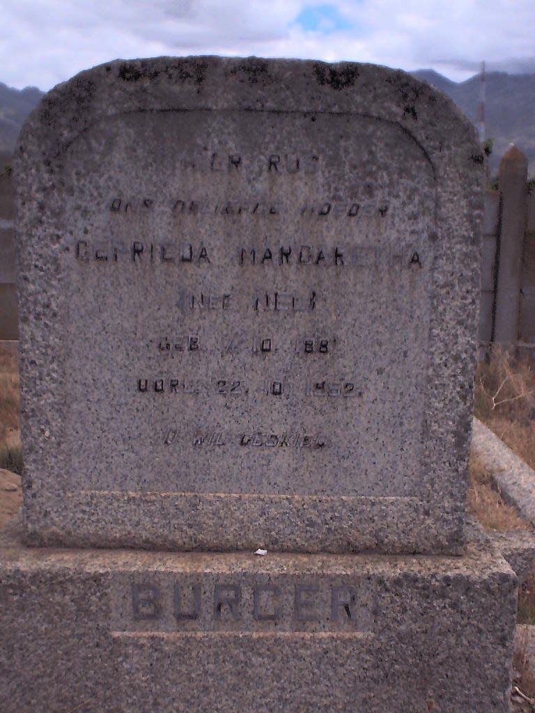 BURGER Gerrieda Margaretha nee NEL 1881-1952_01
