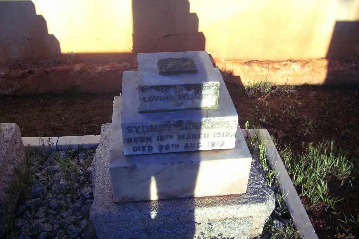 BURGESS Sydney 1912-1912