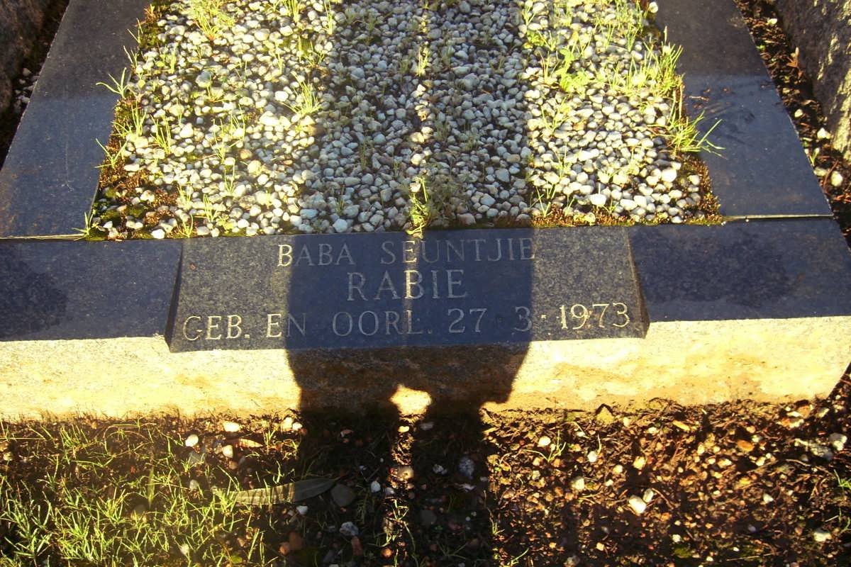 RABIE baba seuntjie 1973-1973