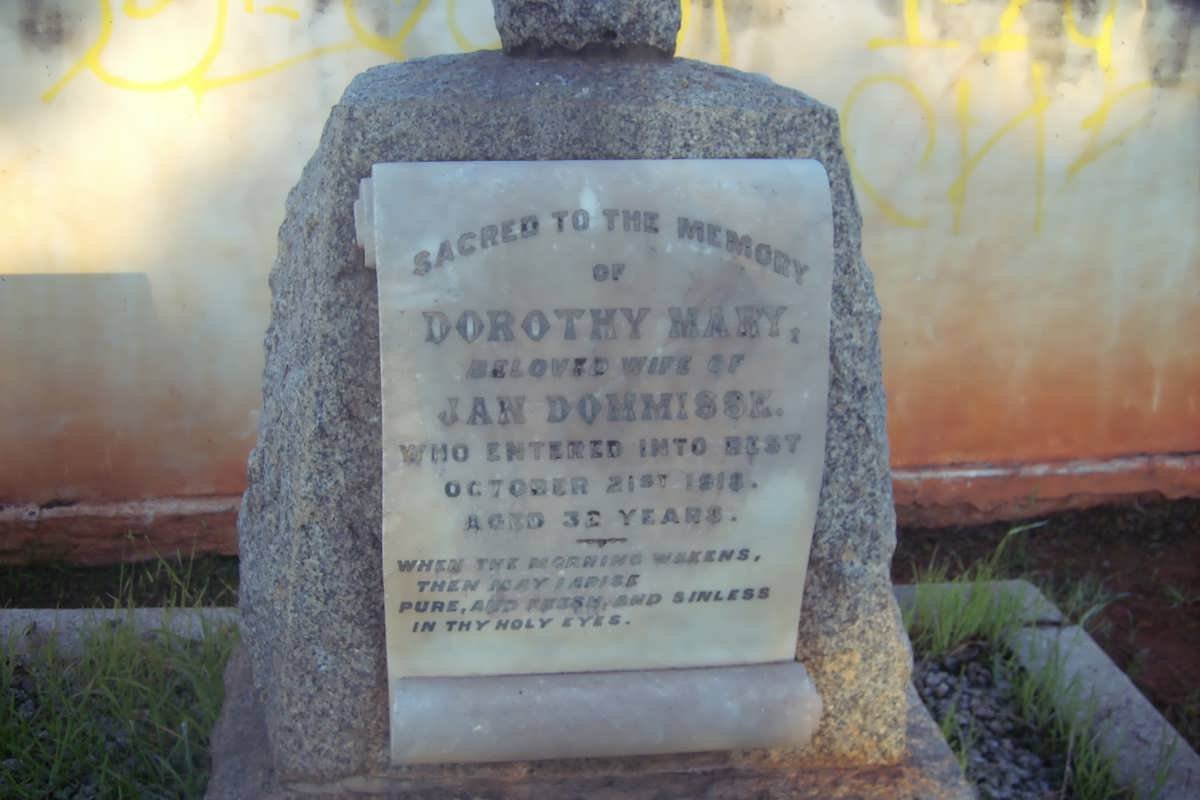 DOMMISSE Dorothy Mary -1918