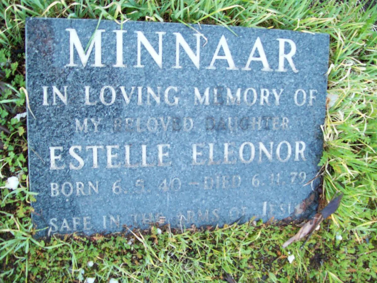 MINNAAR Estelle Ellonor 1940-1979