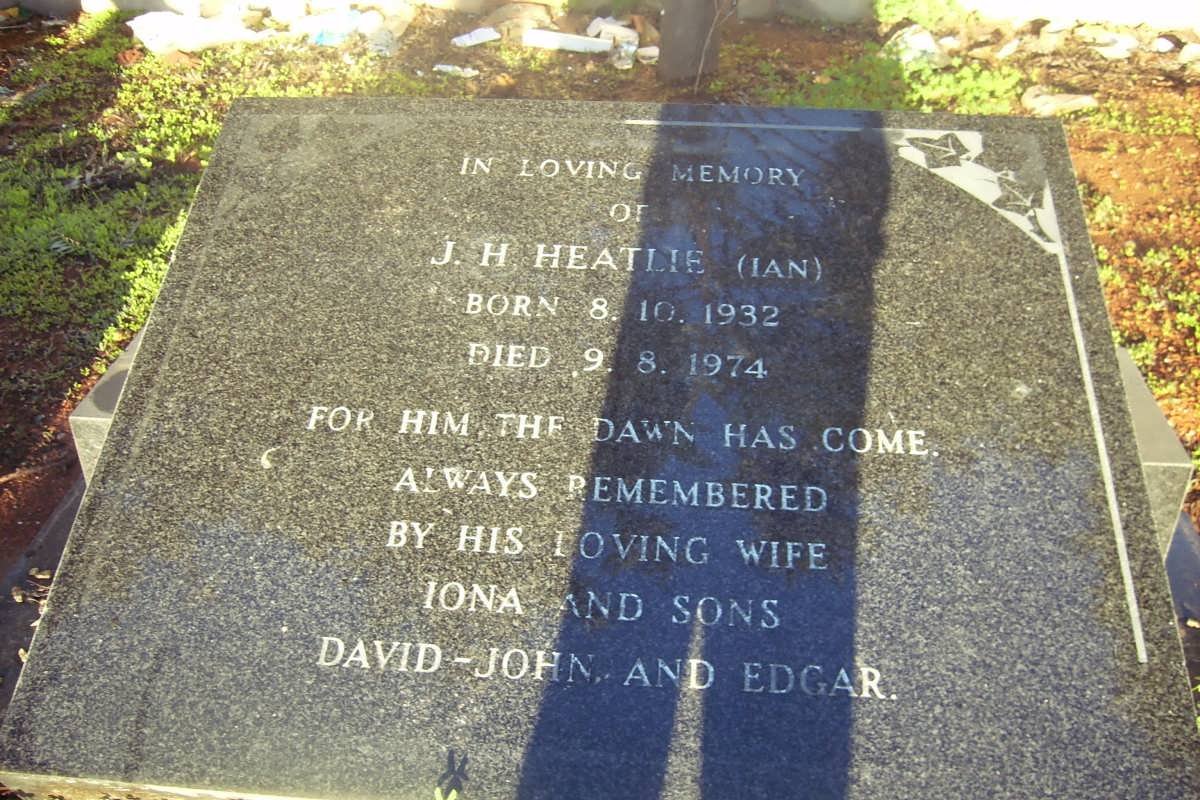 HEATLIE J.H. 1932-1974