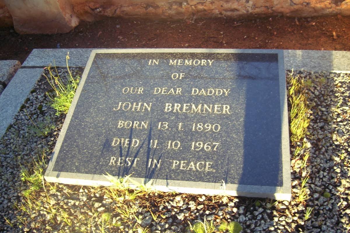 BREMNER John 1890-1967