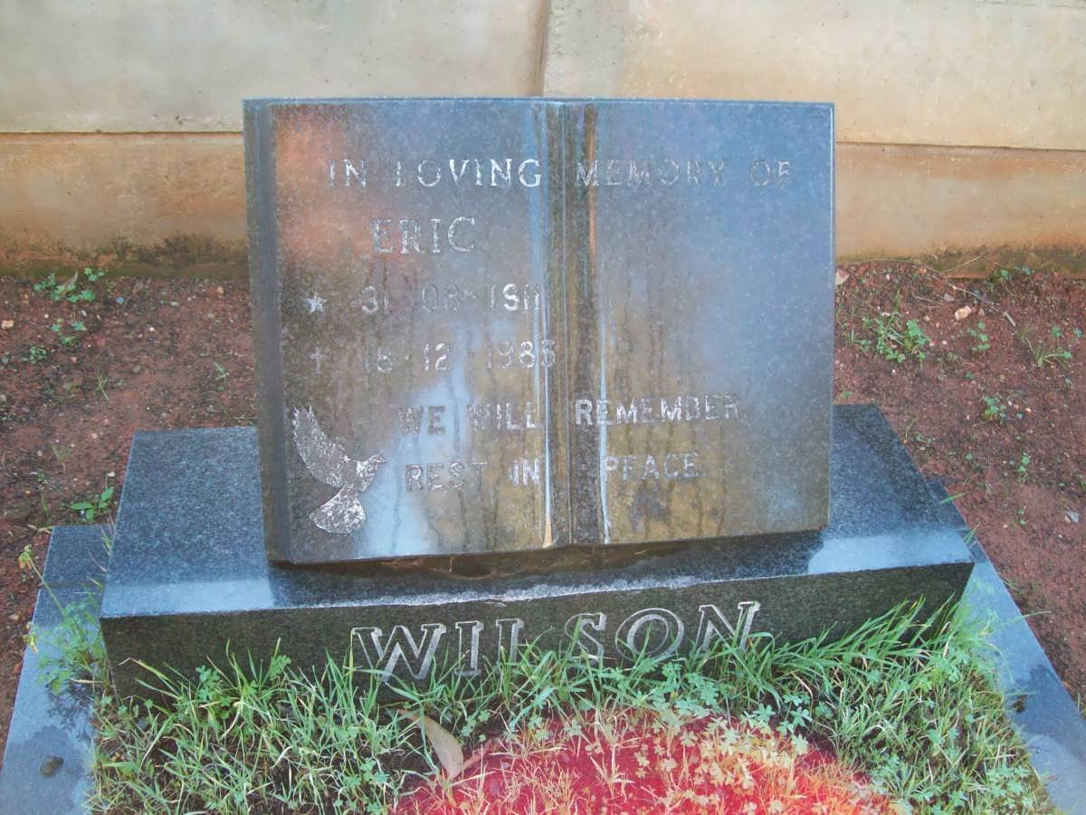 WILSON Eric 1911-1985