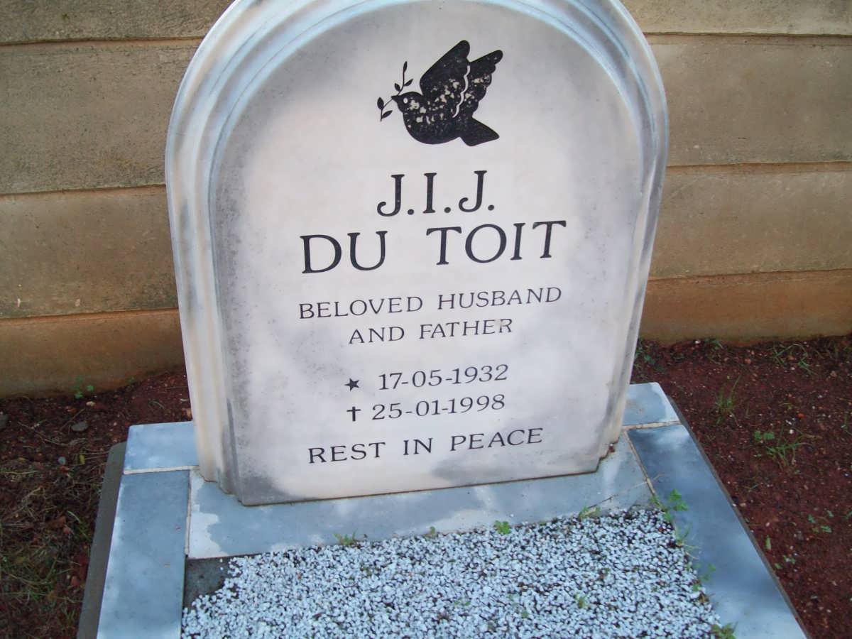 TOIT J.I.J., du 1932-1998