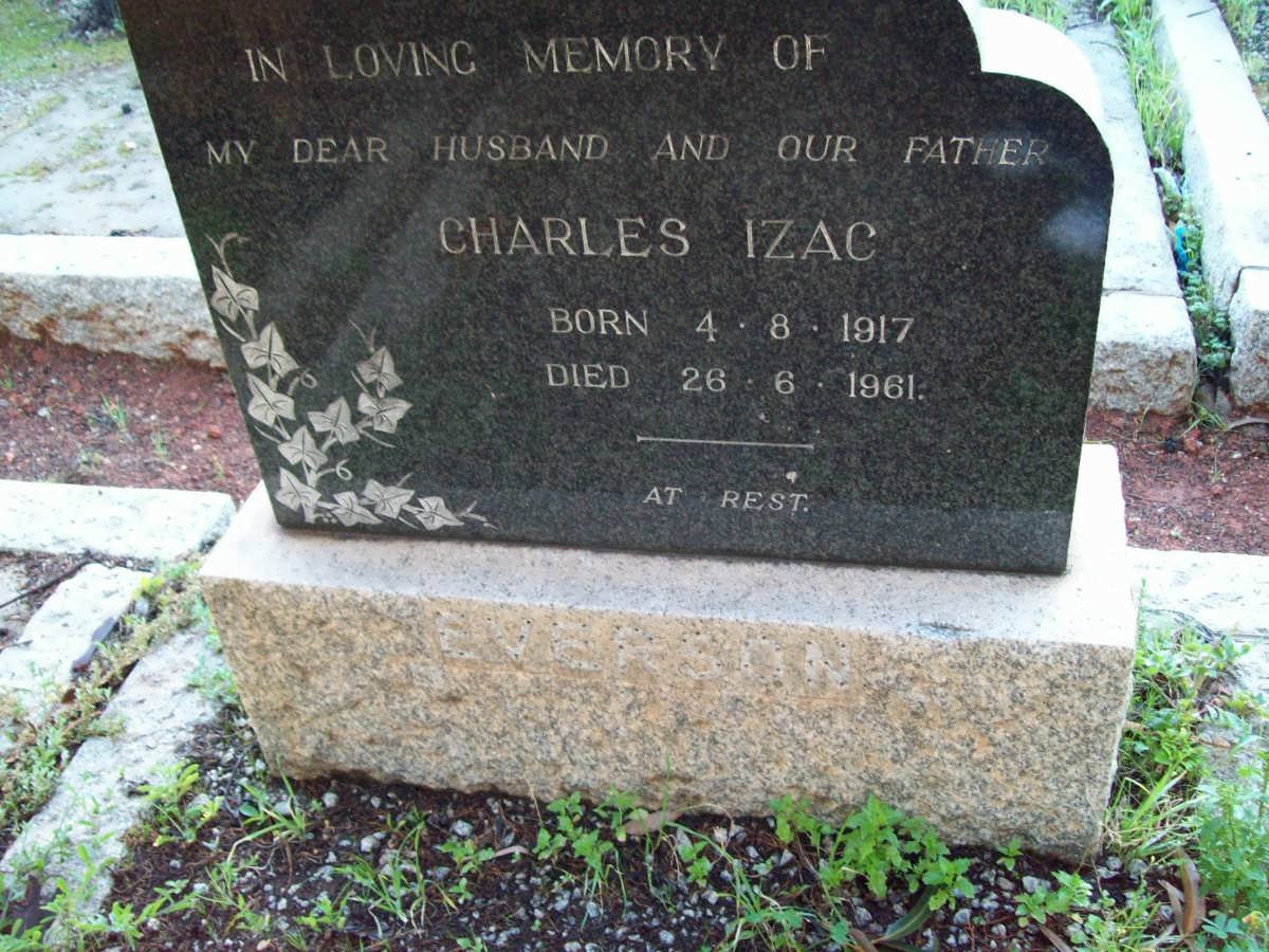 EVERSON Charles Izac 1917-1961