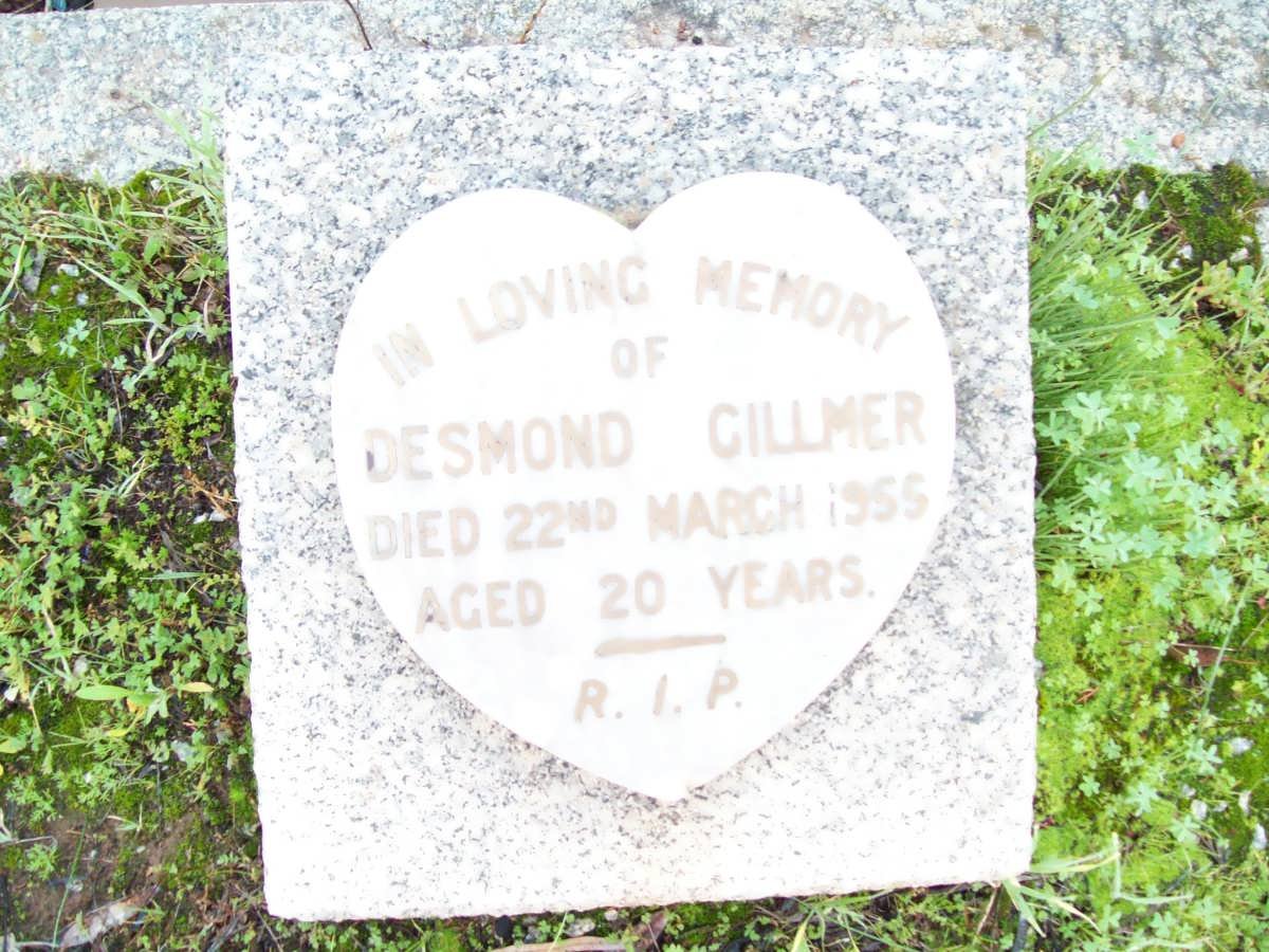 GILLMER Desmond -1955