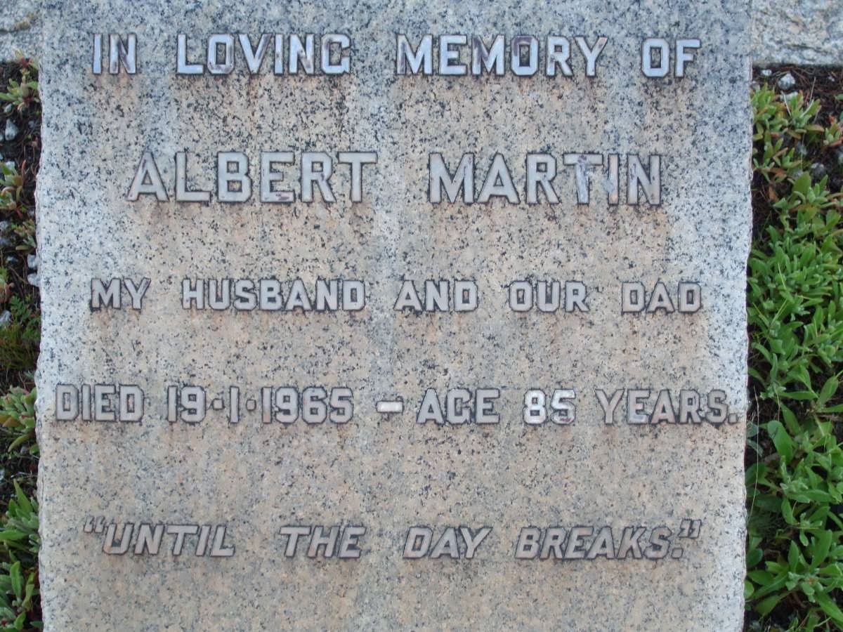 MARTIN Albert -1965