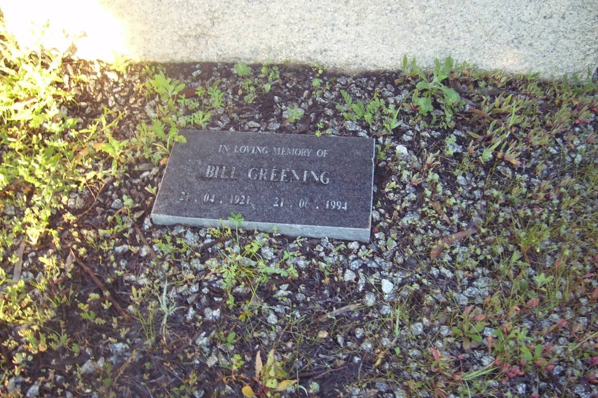 GREENING Bill 1921-1994
