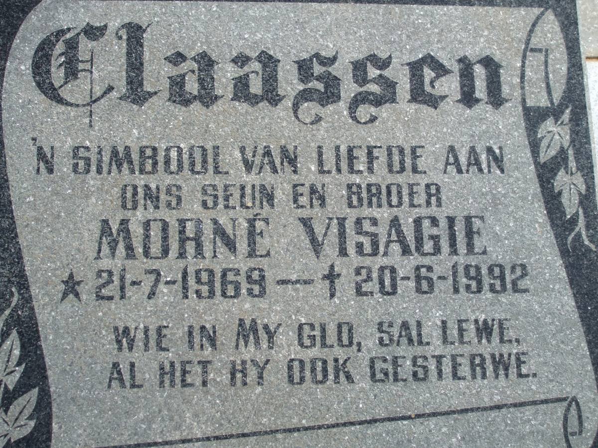 CLAASSEN Morne Visagie 1969-1992