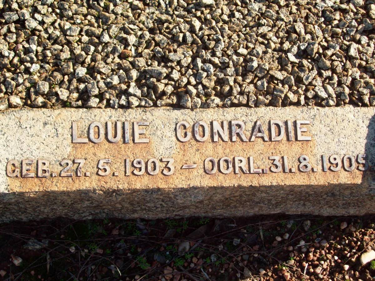 CONRADIE Louie 1903-1905