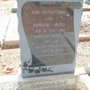 CONRADIE Edward Hugo 1883-1962