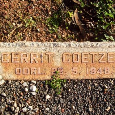COETZEE Gerrit -1948