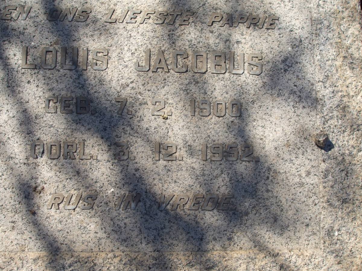 CONRADIE Louis Jacobus 1900-1952