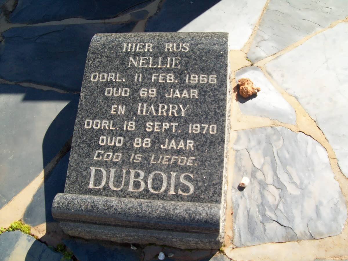 DUBOIS Harry -1970 &amp; Nellie -1966