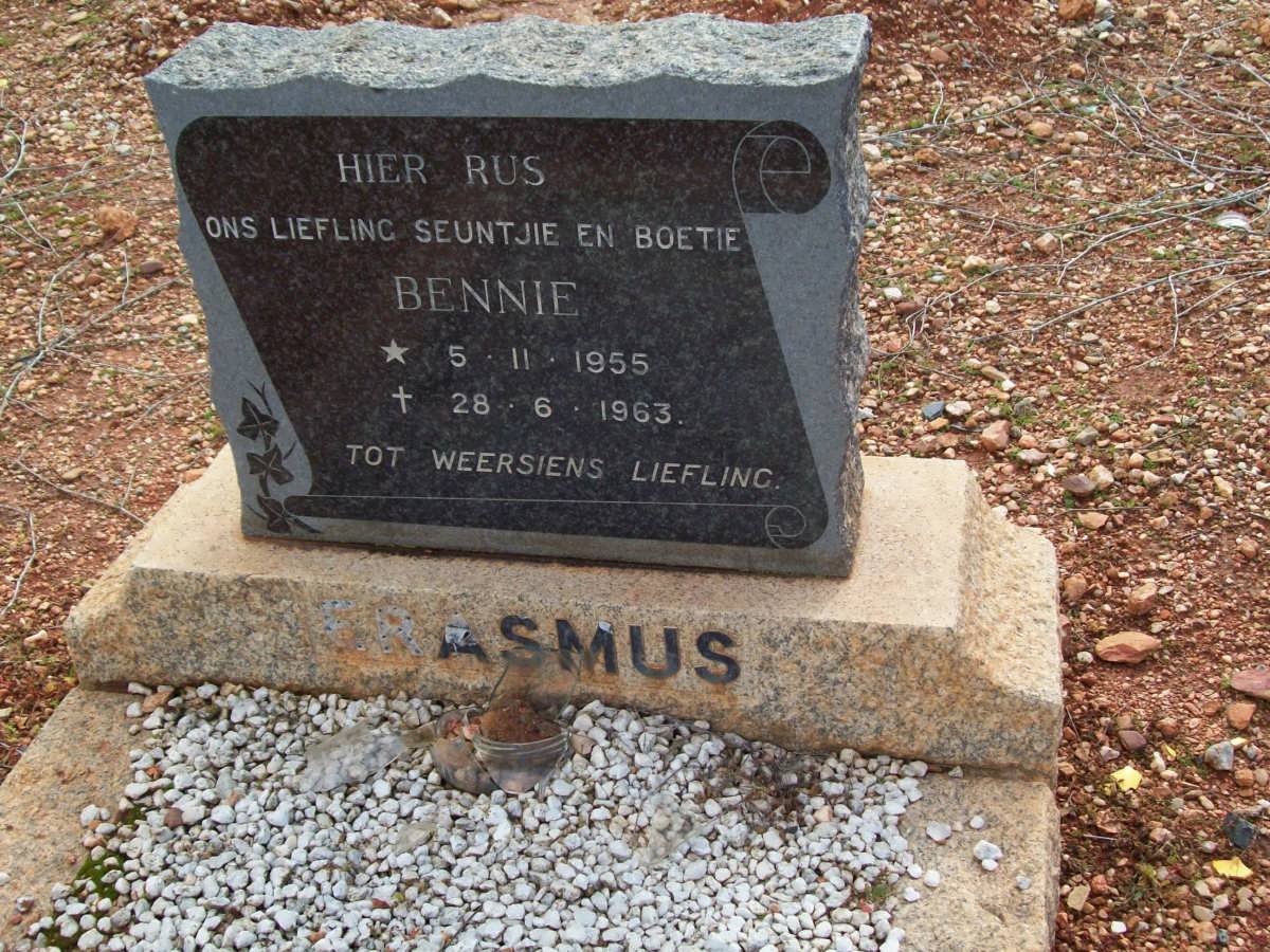 ERASMUS Bennie 1955-1963