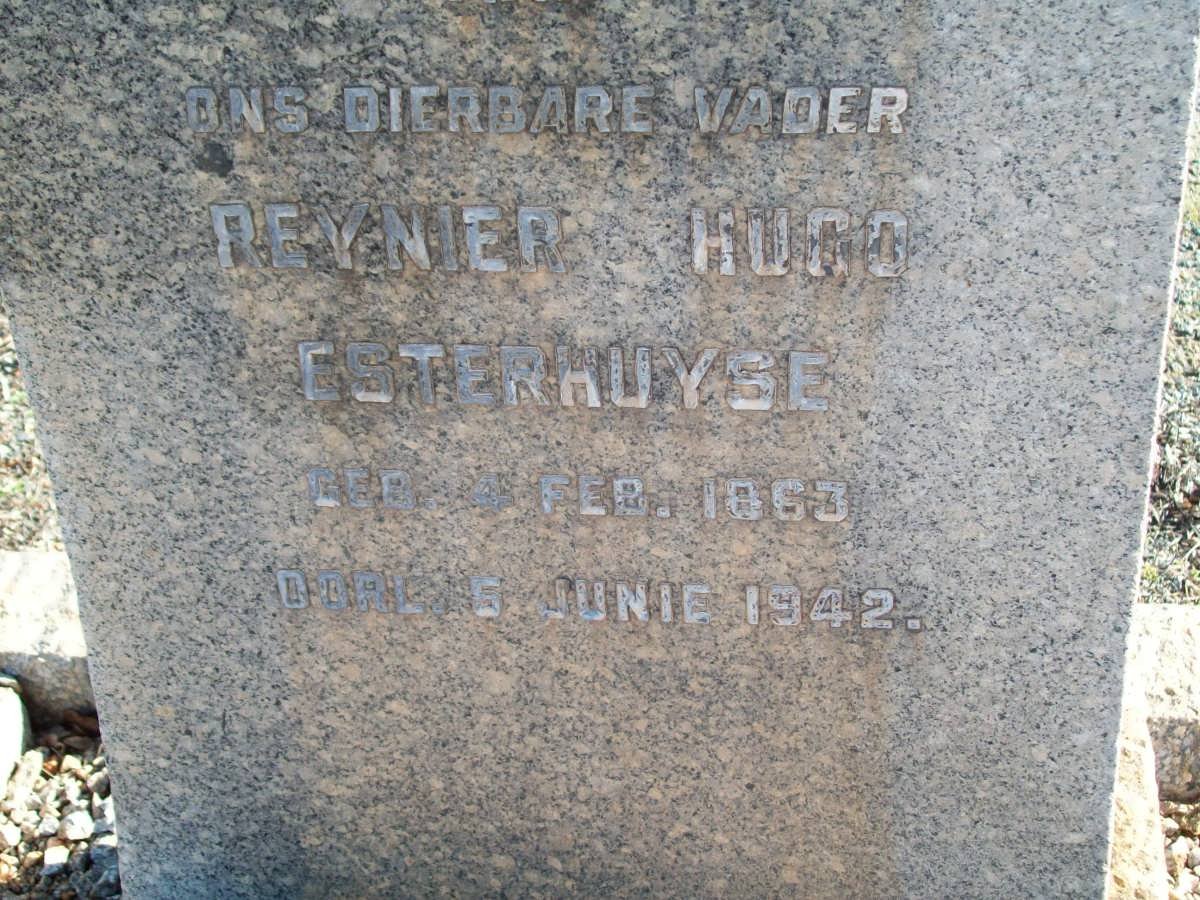 ESTERHUYSE Reynier Hugo 1863-1942