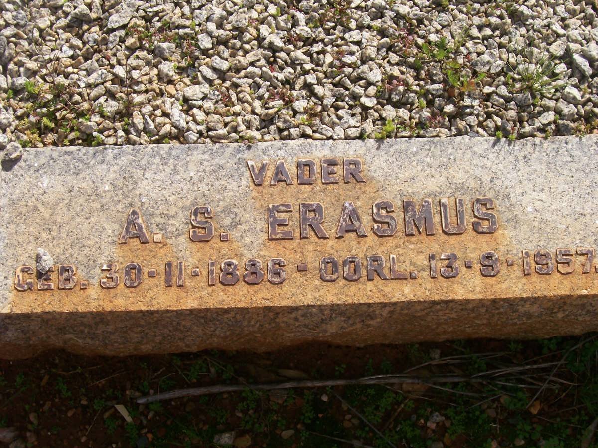 ERASMUS A.S. 1886-1957