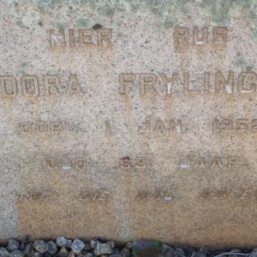 FRYLINCK Dora -1952