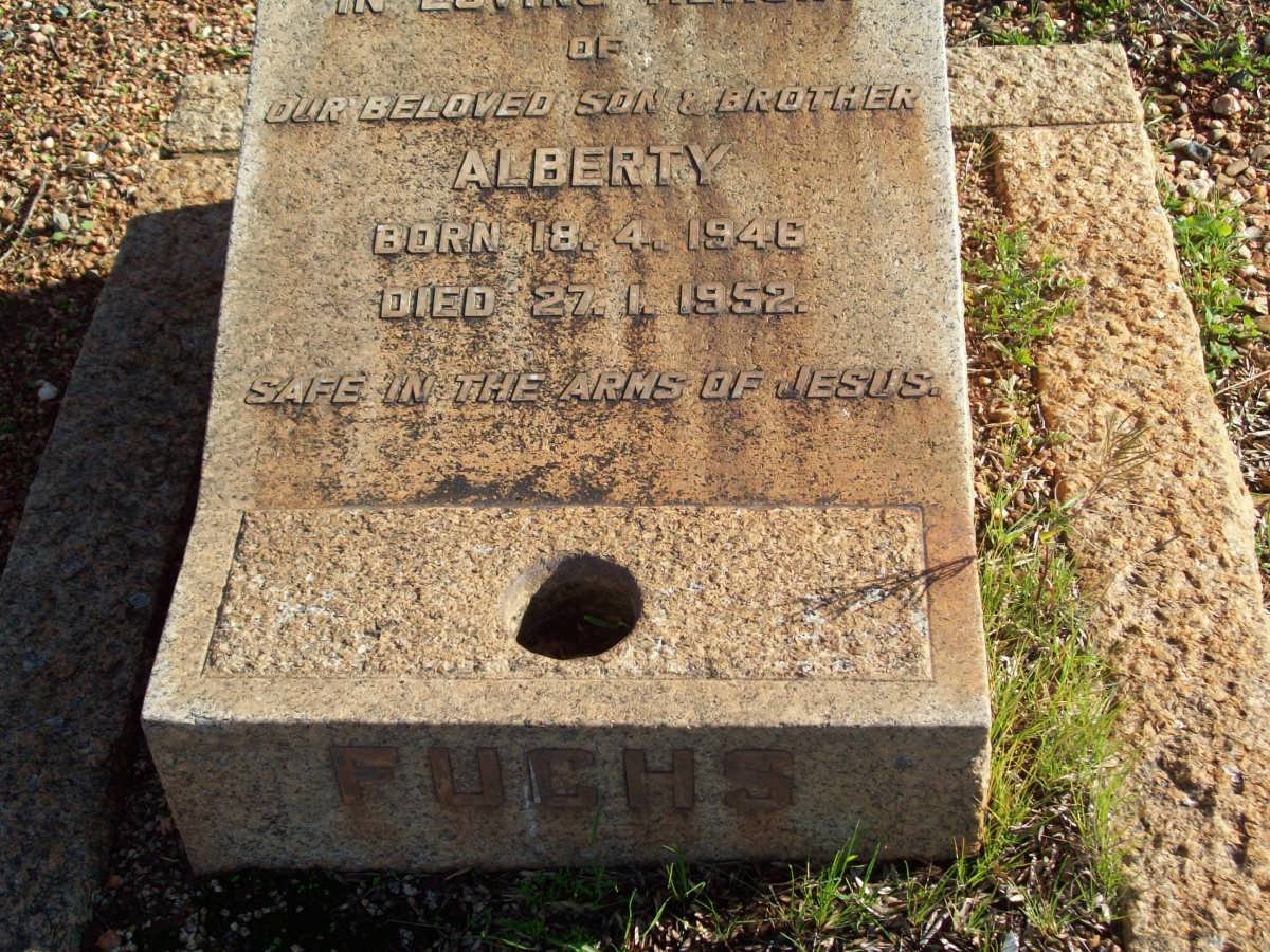 FUCHS Alberty 1946-1952