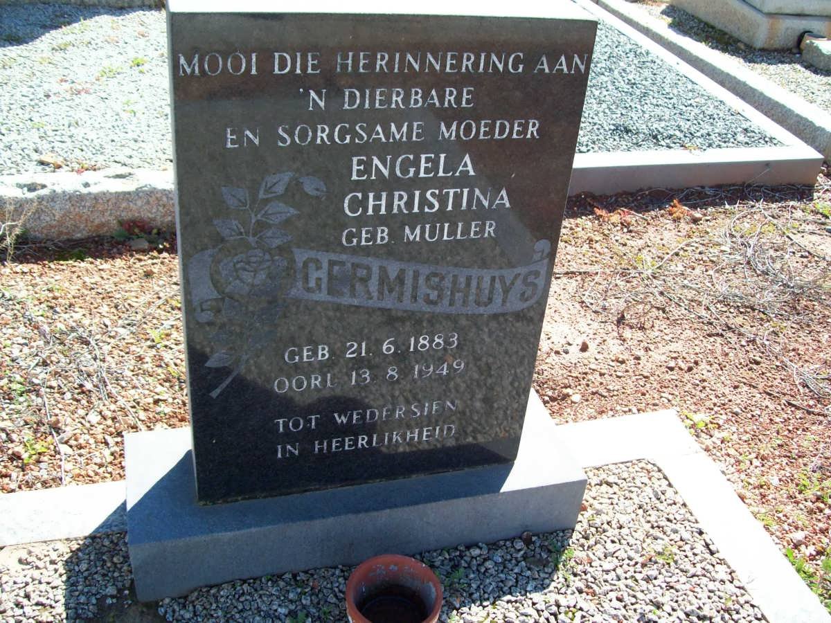 GERMISHUYS Engela Christina nee MULLER 1883-1949