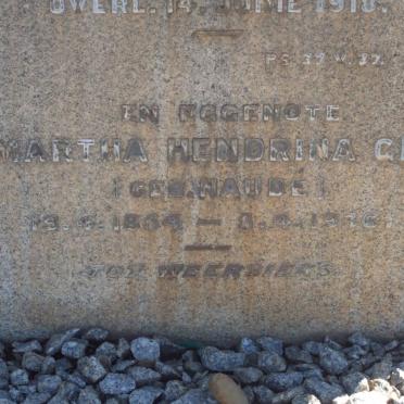 GIE Coenraad Johannes Carolus 1848-1918 &amp; Martha Hendrina NAUDE 1854-1936