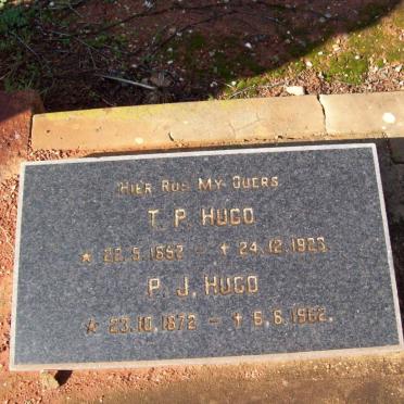 HUGO T.P. 1852-1923 &amp; P.J. 1872-1962