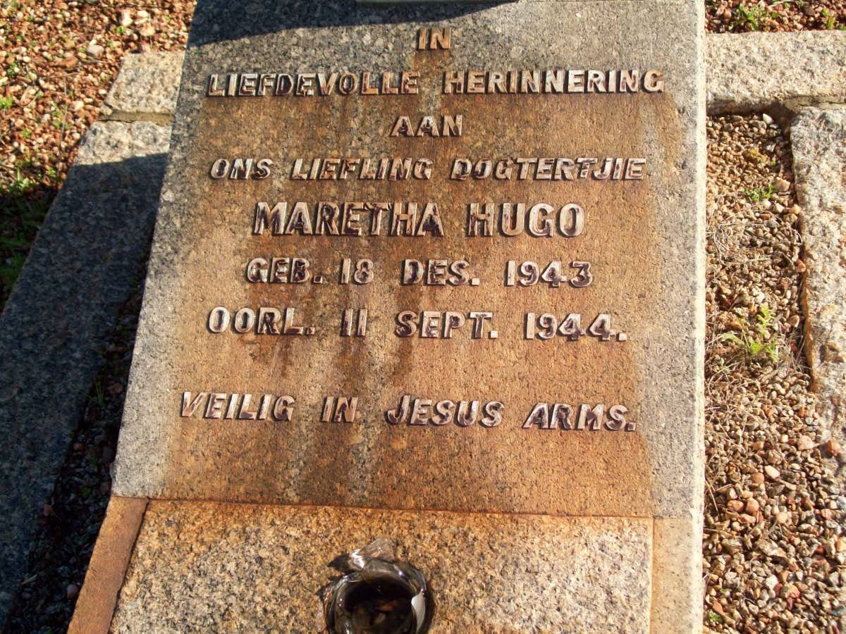 HUGO Maretha 1943-1944