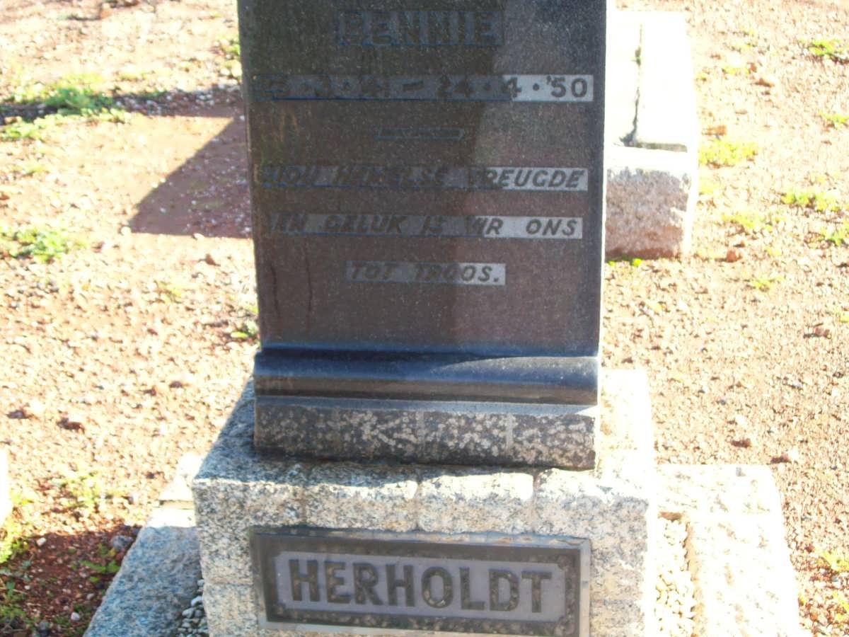HERHOLDT Bennie 1941-1950