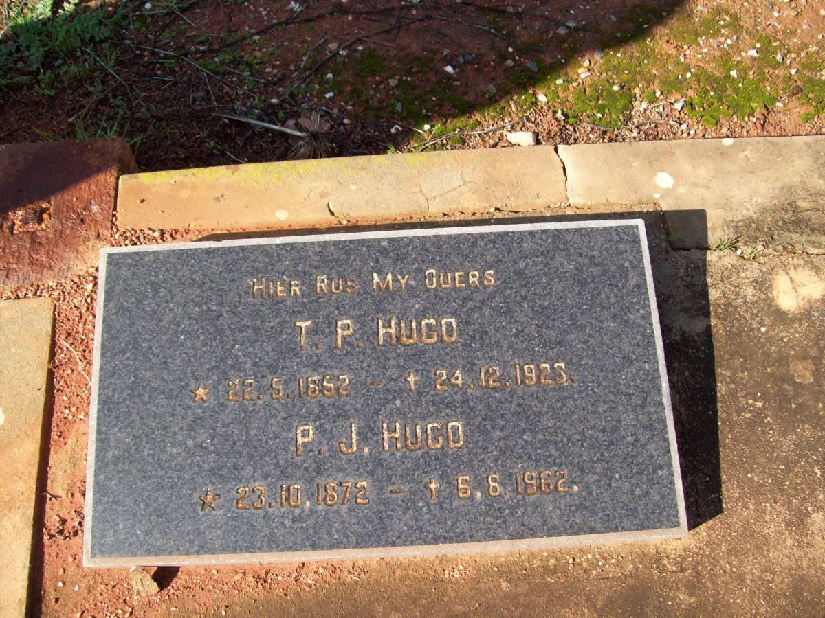 HUGO T.P. 1852-1923 &amp; P.J. 1872-1962