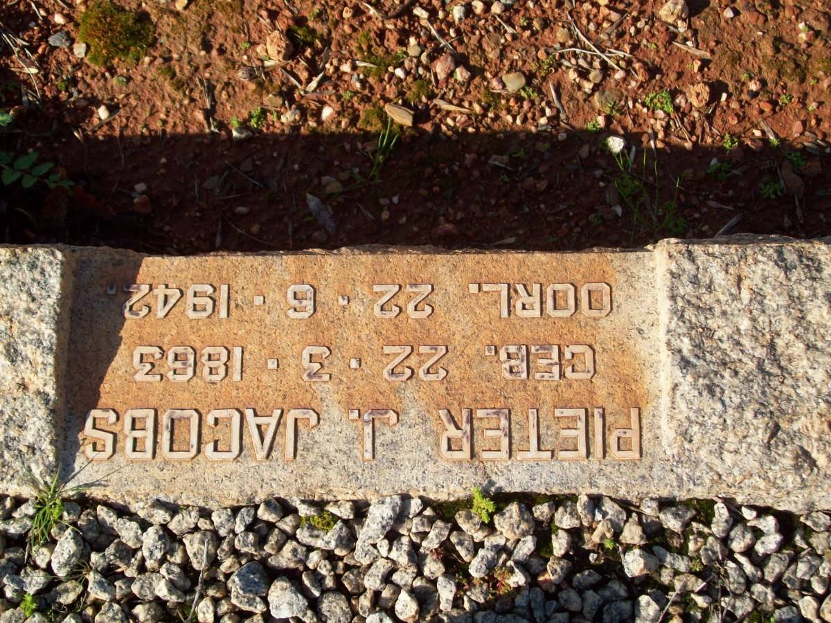 JACOBS Pieter J. 1863-1942