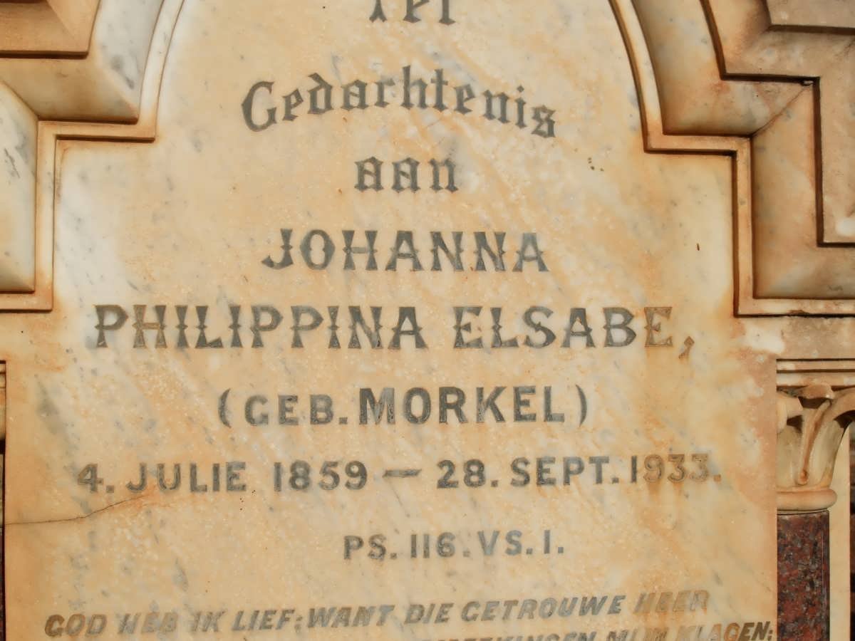 KRONE Nicolas Charles 1854-1910 &amp; Johanna Philippina MORKEL 1859-1933