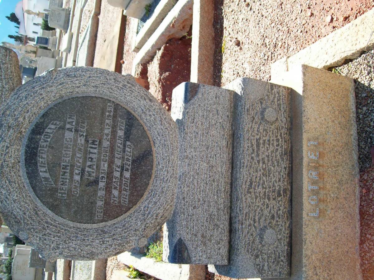 LOTRIET Martin 1931-1948