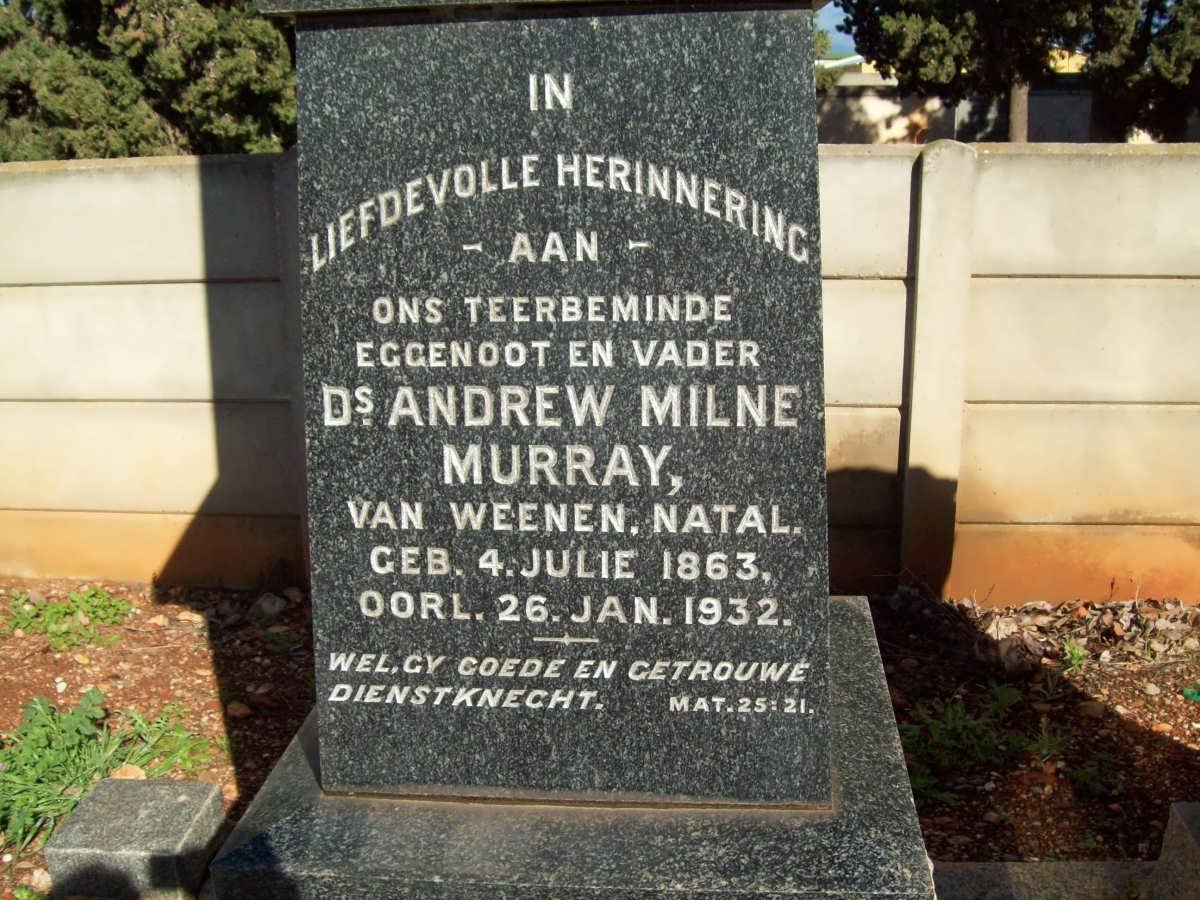 MURRAY Andrew Milne 1863-1932