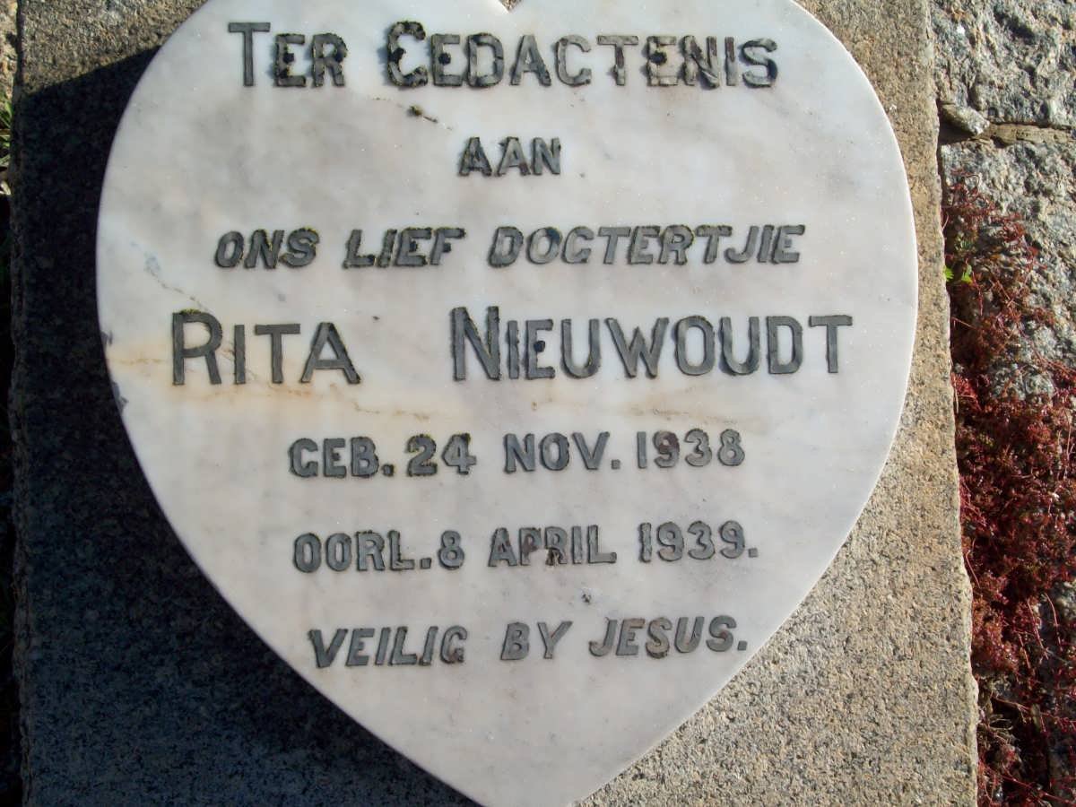 NIEUWOUDT Rita 1938-1939