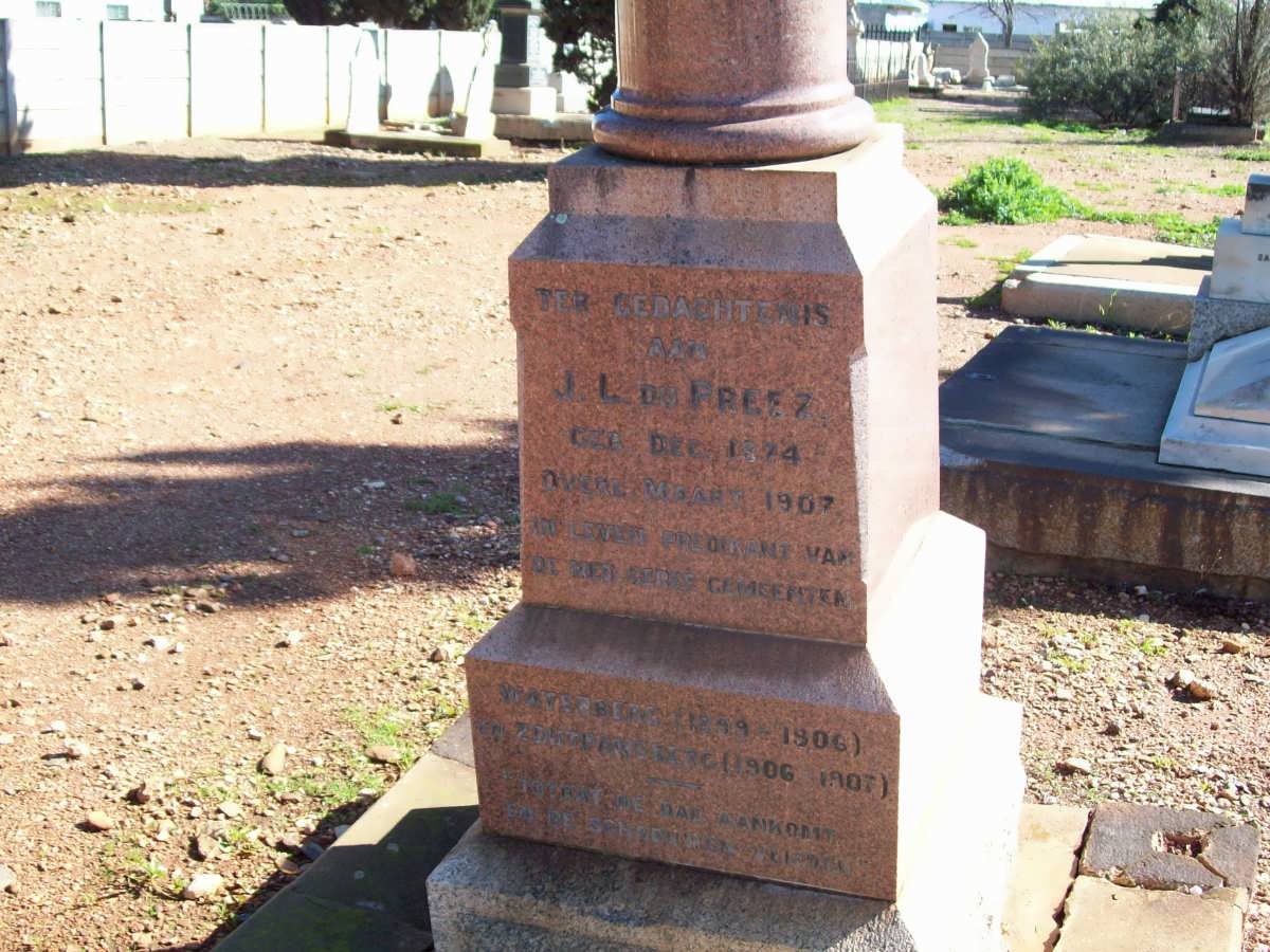 PREEZ J.L., du 1874-1907
