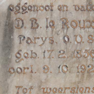ROUX D.B., le 1856-1923