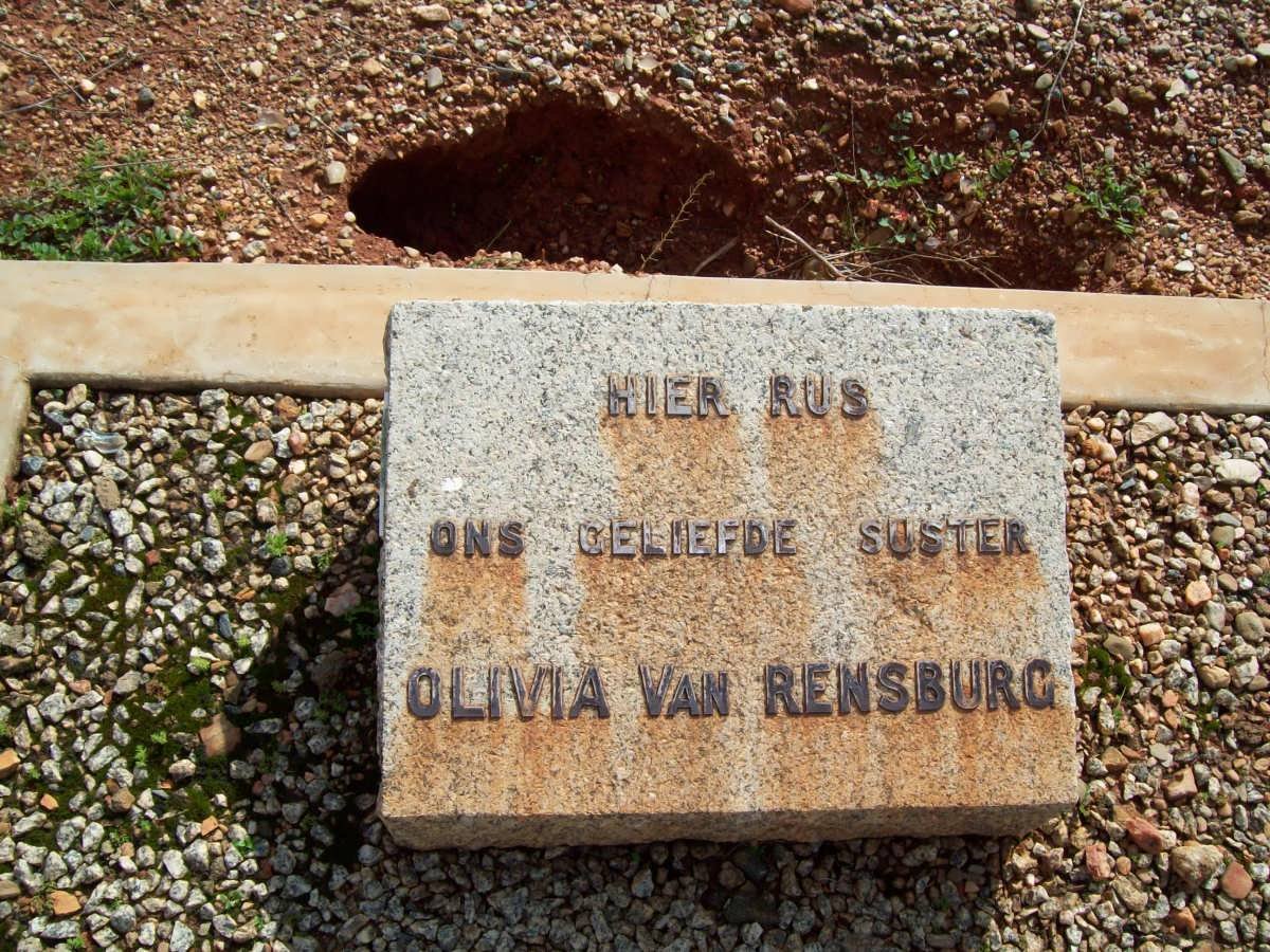 RENSBURG Olivia, van
