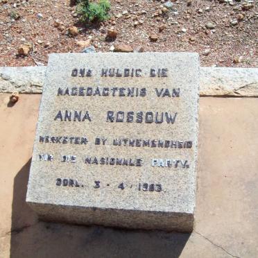 ROSSOUW Anna -1963