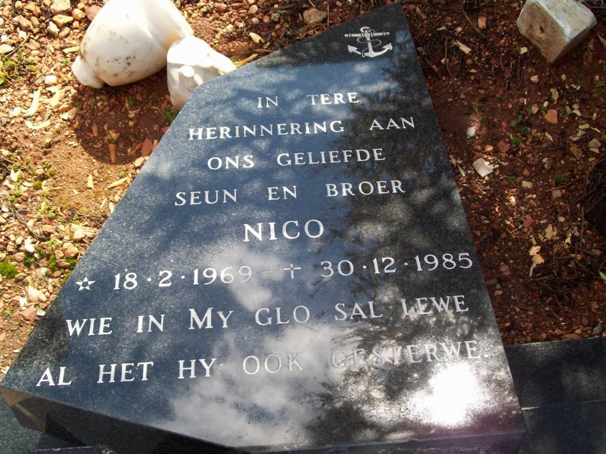 SWANEPOEL Nico 1969-1985