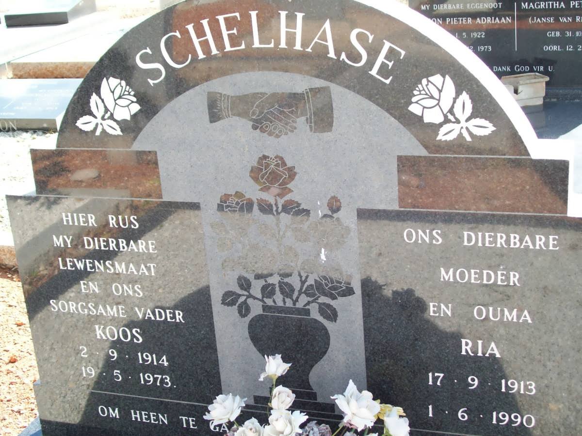 SCHELHASE Koos 1914-1973 &amp; Ria 1913-1990