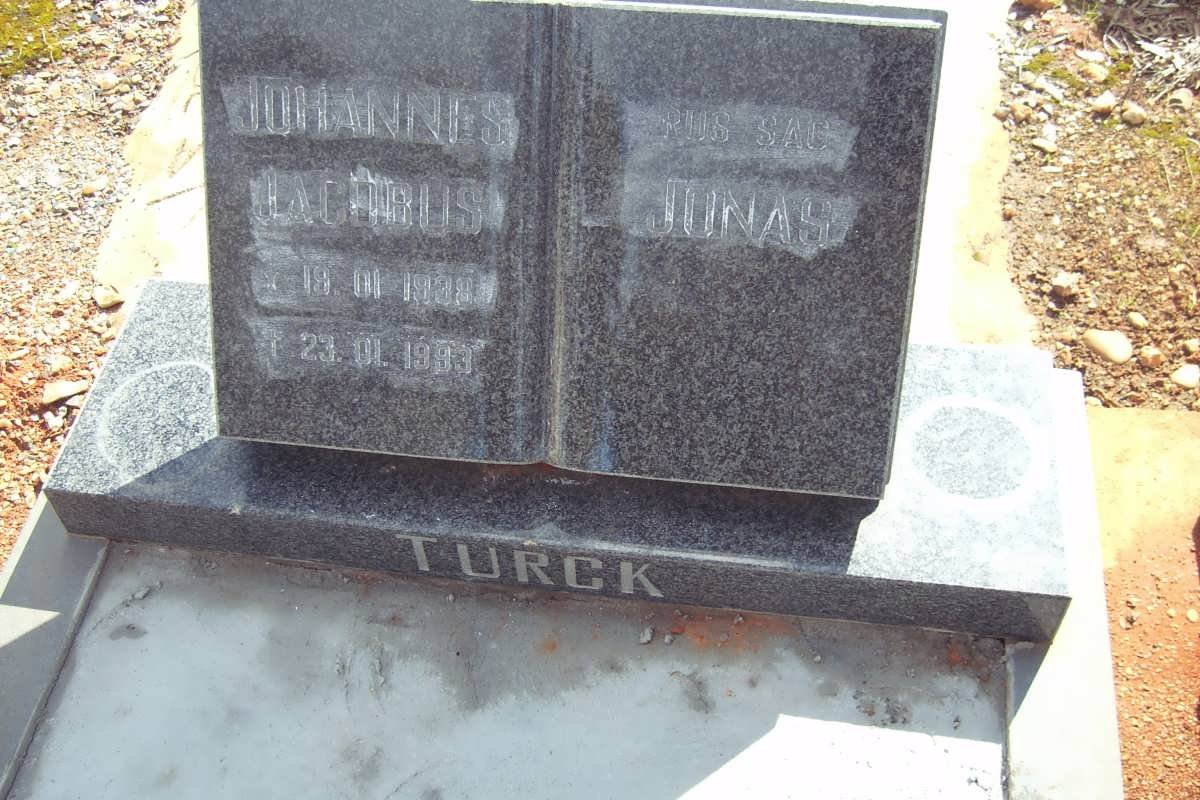 TURCK Johannes Jacobus 1938-1993